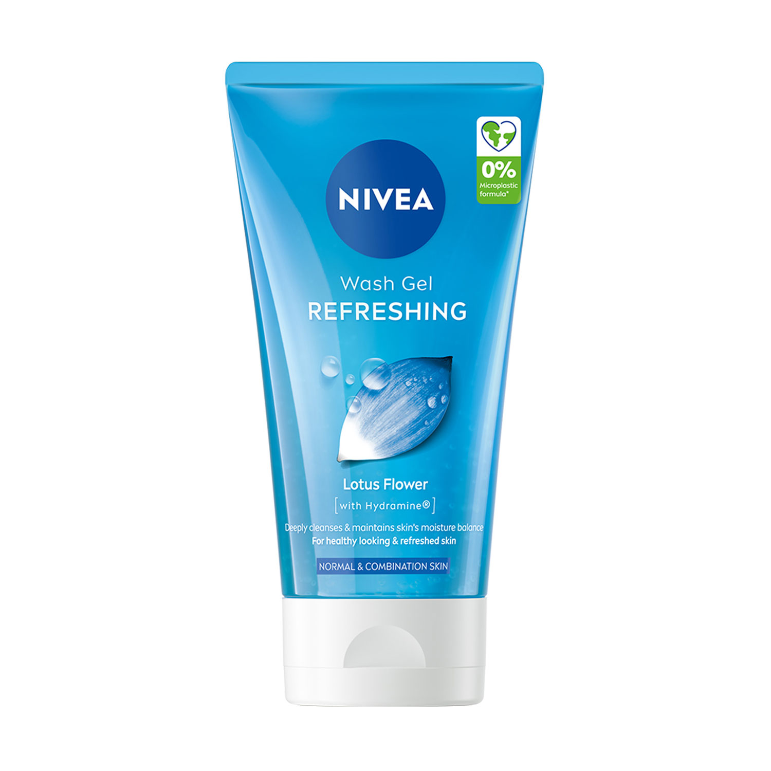 Освіжальний гель для вмивання NIVEA для нормальної та комбінованої шкіри, 150 мл
